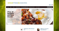 Desktop Screenshot of evolvefitnessandcoaching.com